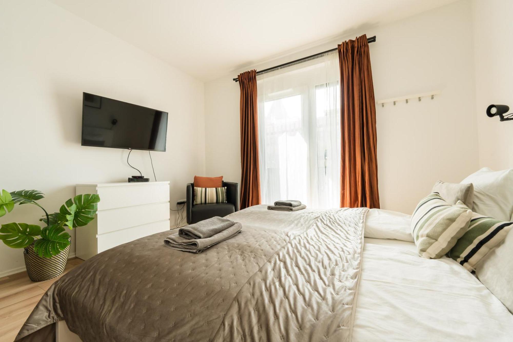 Brand New Modern Apartment-2 Rooms-Balcony-Garage Budapeszt Zewnętrze zdjęcie