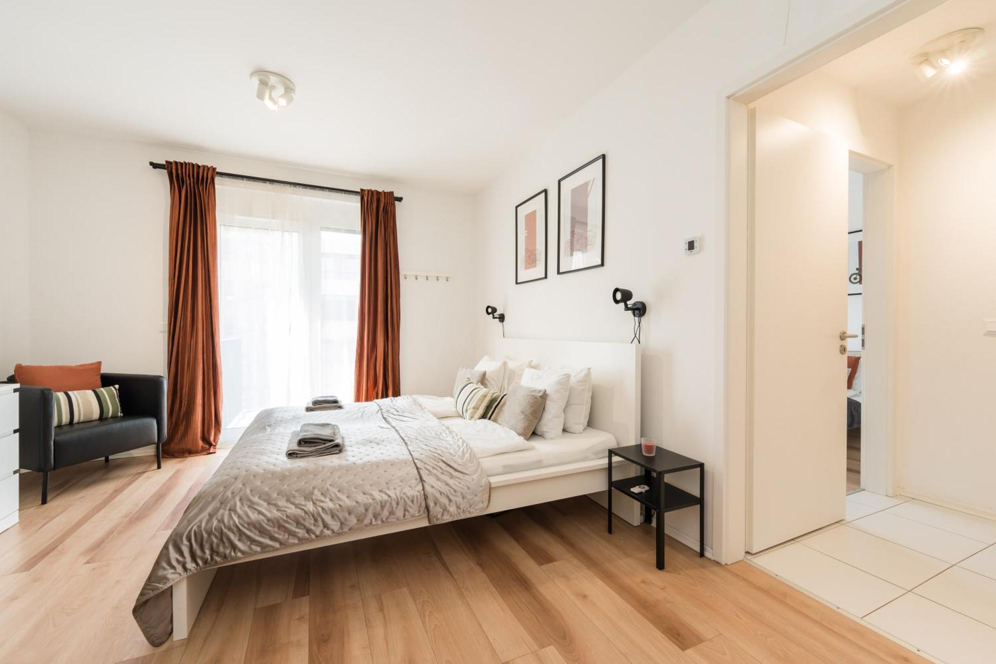 Brand New Modern Apartment-2 Rooms-Balcony-Garage Budapeszt Zewnętrze zdjęcie