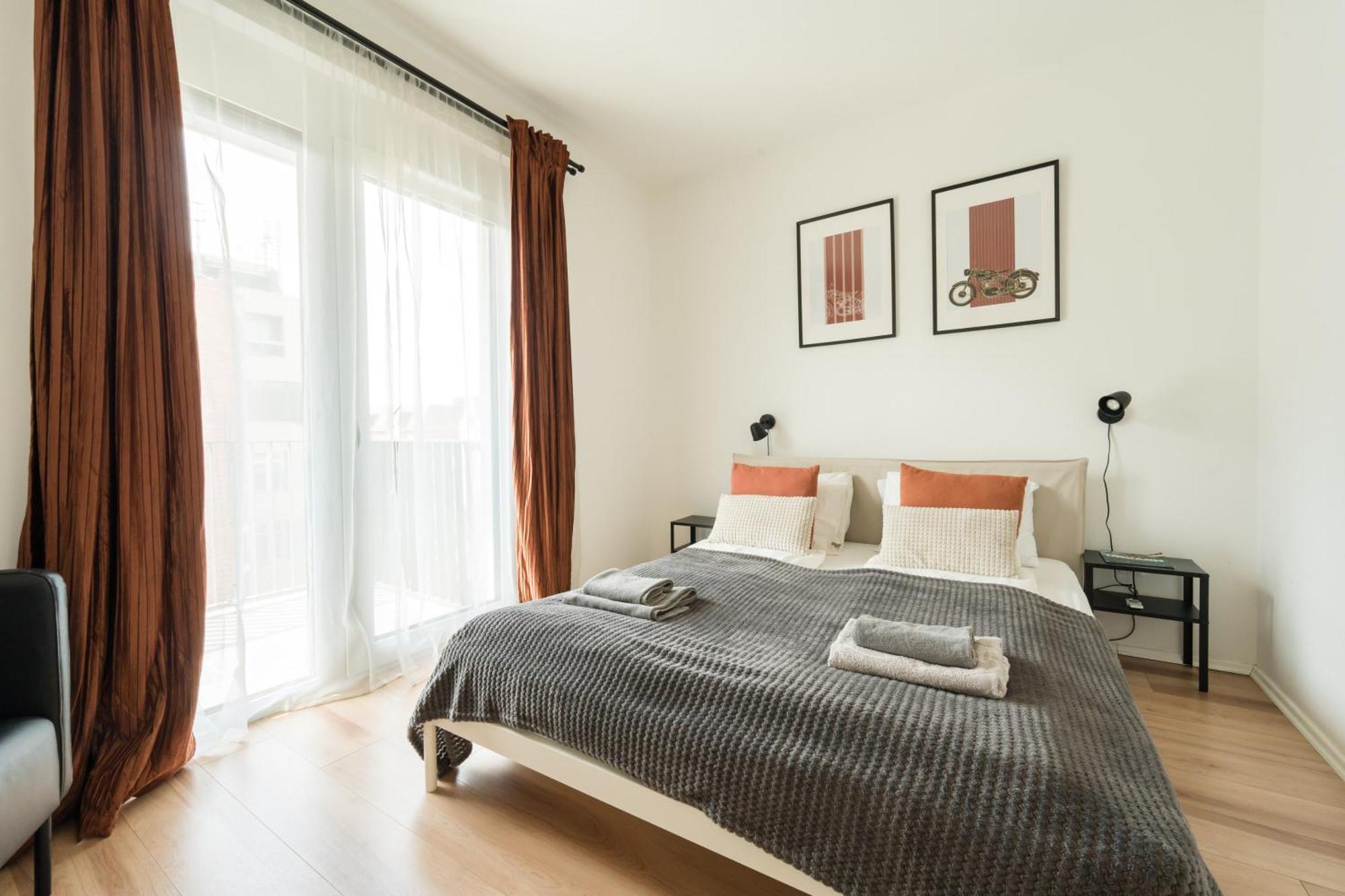 Brand New Modern Apartment-2 Rooms-Balcony-Garage Budapeszt Zewnętrze zdjęcie