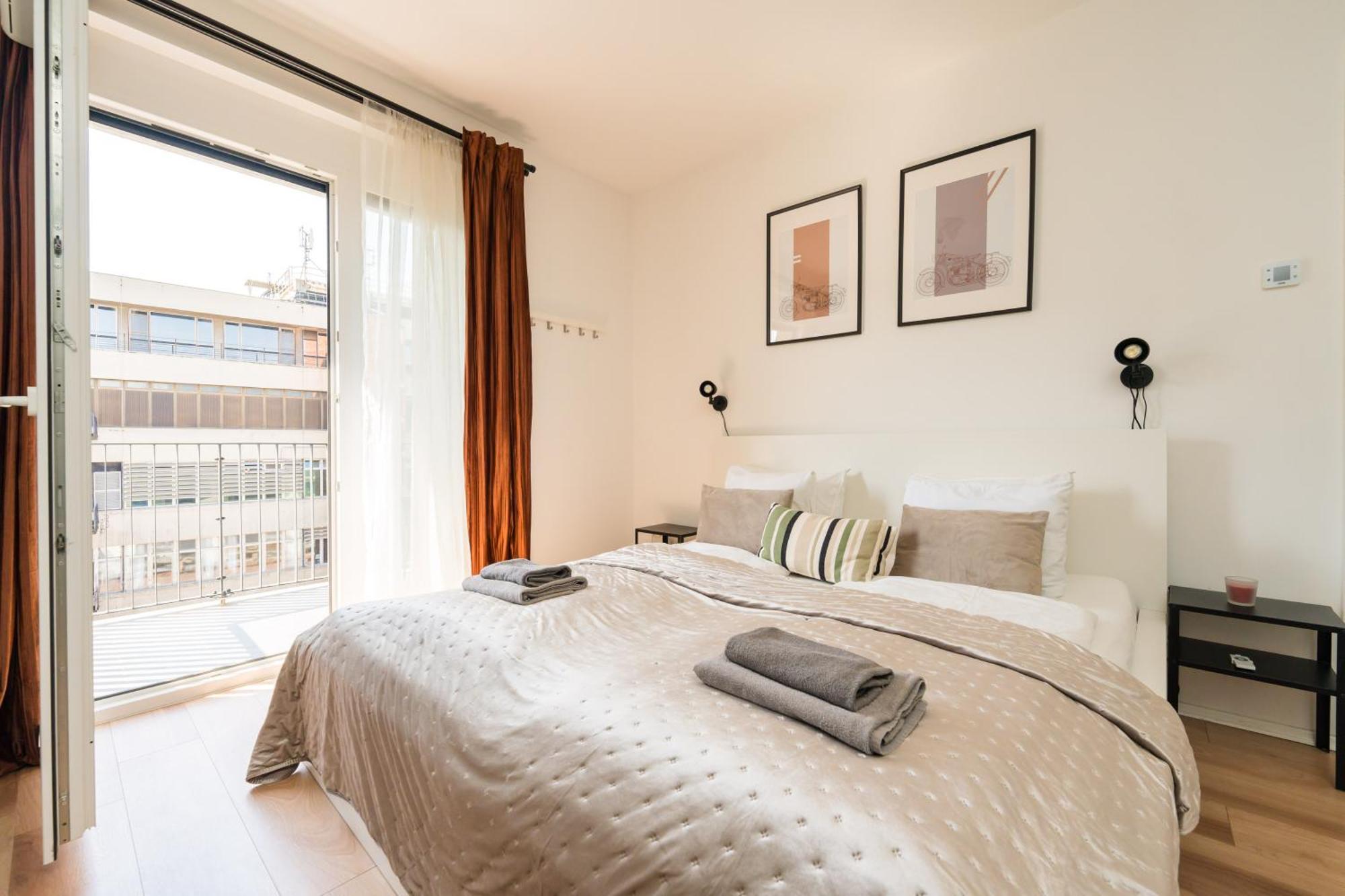 Brand New Modern Apartment-2 Rooms-Balcony-Garage Budapeszt Zewnętrze zdjęcie